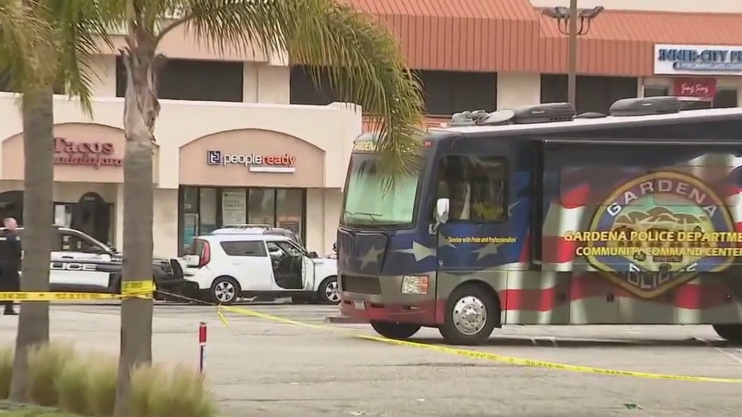 Pursuit suspect shot dead in Gardena